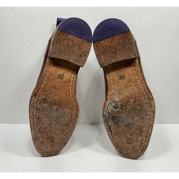 Ted Baker London Camroon Chelsea Boot Brown Leather Mens Size 8.5 Shoes - Picture 6 of 8